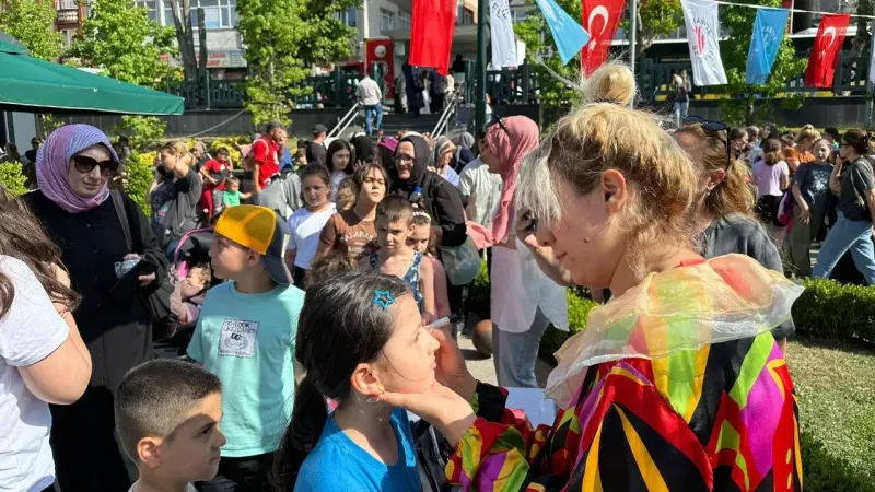 Çocuk Festivali’ne bir haftada 13 bin kişi