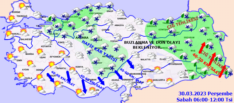 MGM’den sel, toz taşınımı ve çığ uyarısı! Adeta felaket yaşancak…