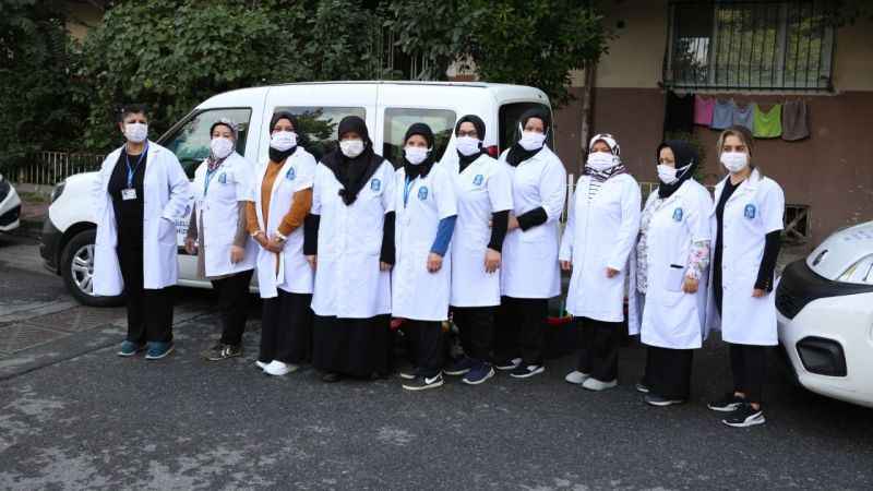 Eyüp Belediyesi: Evde Temizlik ekibimizle her gün farklı bir mahalledeyiz