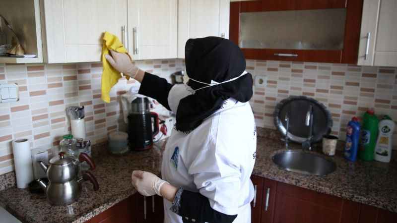 Eyüp Belediyesi: Evde Temizlik ekibimizle her gün farklı bir mahalledeyiz