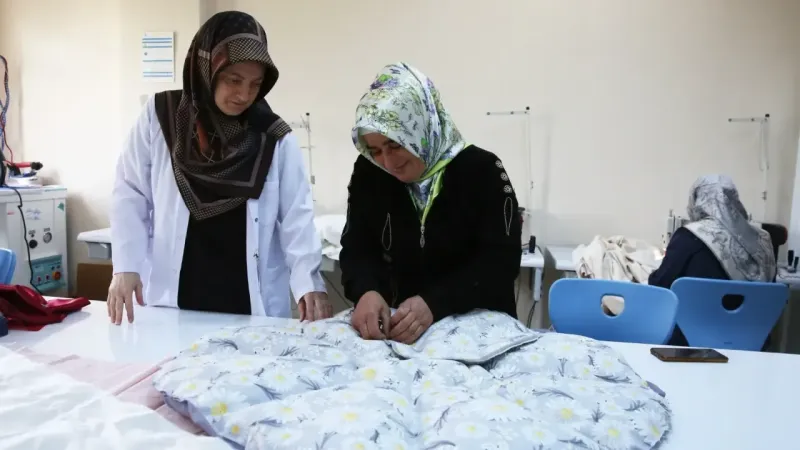 ESMEK’le hayata yeniden tutundu