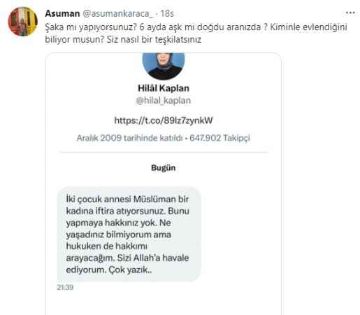 Hilal Kaplan'ın yeni eşinin eski eşinden olay yaratan açıklamalar... Hilal Kaplan'ın yeni eşinin eski eşinden olay yaratan açıklamalar...