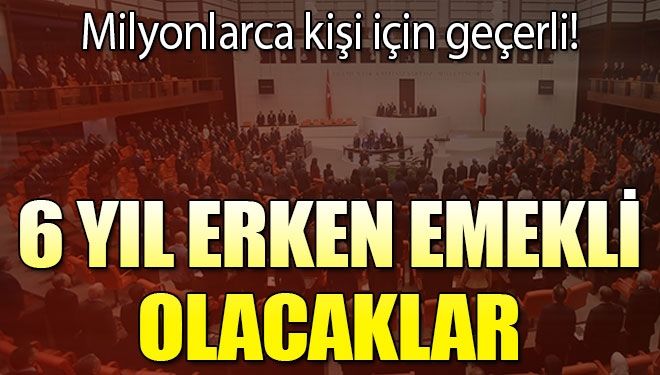 Milyonlarca kişi için geçerli