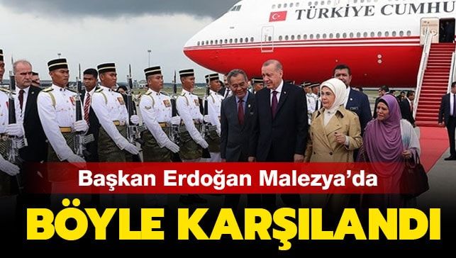 Başkan Erdoğan, Kuala Lumpur Zirvesi’ne katılmak üzere Malezya’da