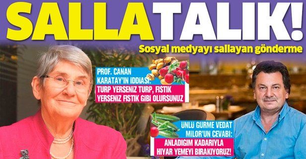 Prof. Dr. Canan Karatay, yine ezber bozdu! Vedat Milor’un yorumu ise gündem oldu….