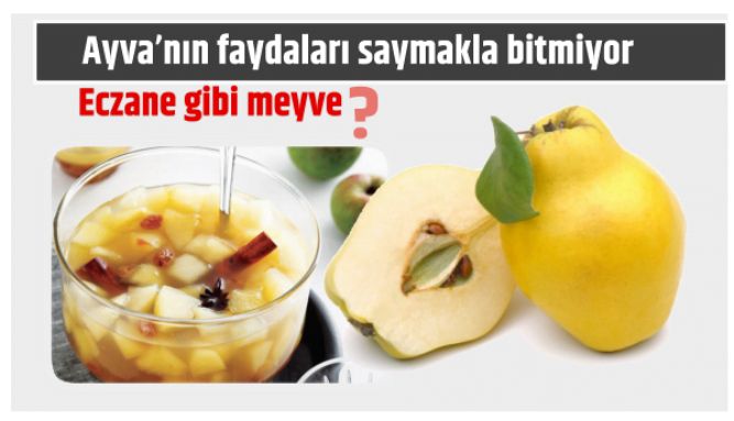 Mucizevi meyve ayvanın faydaları