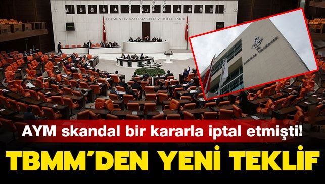 AYM skandal bir kararla iptal etmişti!