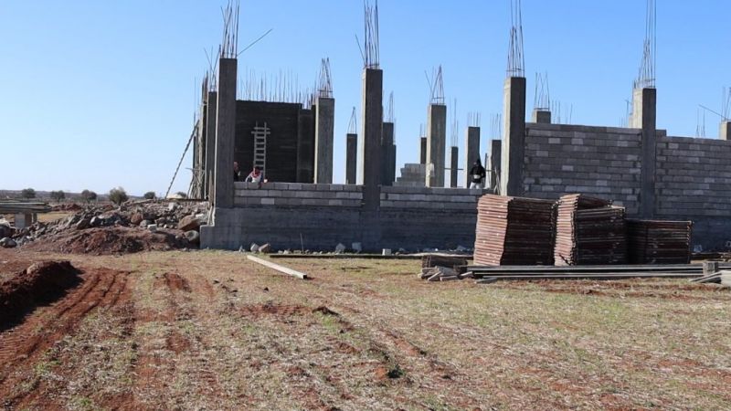 SURİYE’DE DEV PROJENİN İNŞAATINA BAŞLANDI.