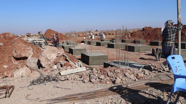 SURİYE’DE DEV PROJENİN İNŞAATINA BAŞLANDI.