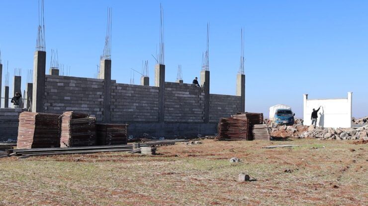 SURİYE’DE DEV PROJENİN İNŞAATINA BAŞLANDI.