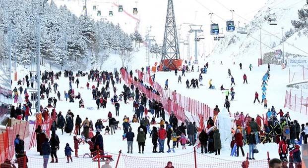 ‘Kış turizminin gözdesi’ Erzurum 1 milyonluk hedefi aştı