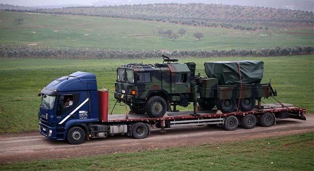 Suriye sınırına çok namlulu roketatarlar sevk edildi