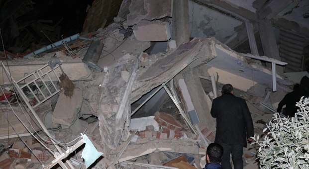 Deprem bölgesi için kuvvetli kar uyarısı