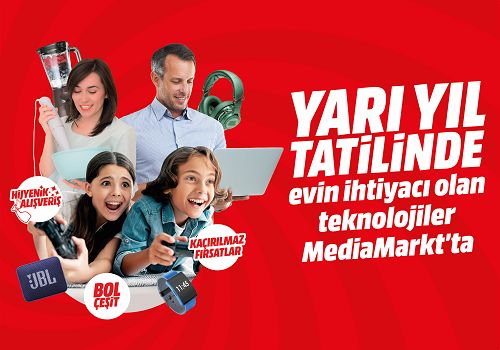 Yarıyıl tatili yaklaşırken En İyi Karne Hediyeleri MediaMarkt’ta