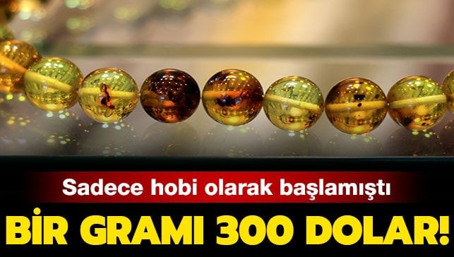 Hobi olarak başlamıştı! Bir gramı 300 dolar
