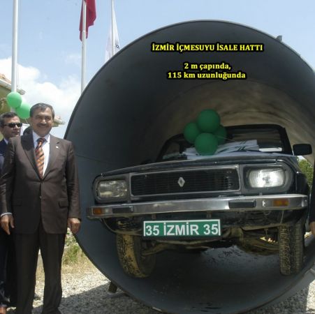 İZMİR’E  EN BÜYÜK SU YATIRIMLARINI BİZ KAZANDIRDIK