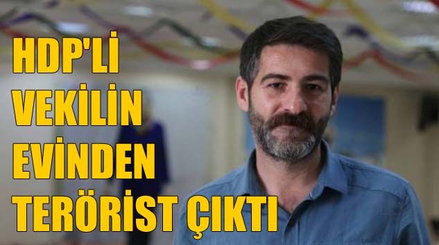 HDP’li vekilin evinden terörist çıktı
