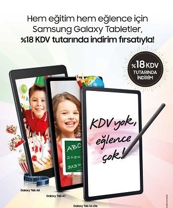 Samsung Galaxy tabletler uzaktan eğitimin adeta parlayan yıldızı oldu!