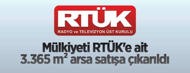 RTÜK Adana/Seyhan’da 3.365 m² arsayı ihaleyle satışa sunuyor