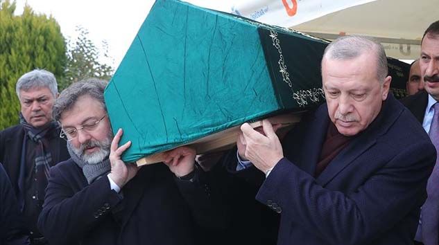 Erdoğan, Alaaddin Şahin’in cenaze namazına katıldı