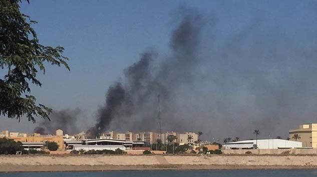 Bağdat’ta Yeşil Bölge’ye füze saldırısı