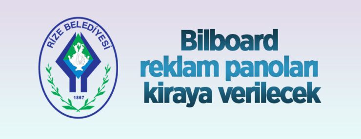 Bilboard reklam panoları kiraya verilecektir