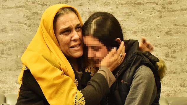 HDP önünde eylem yapan 7’nci anne evladına kavuştu