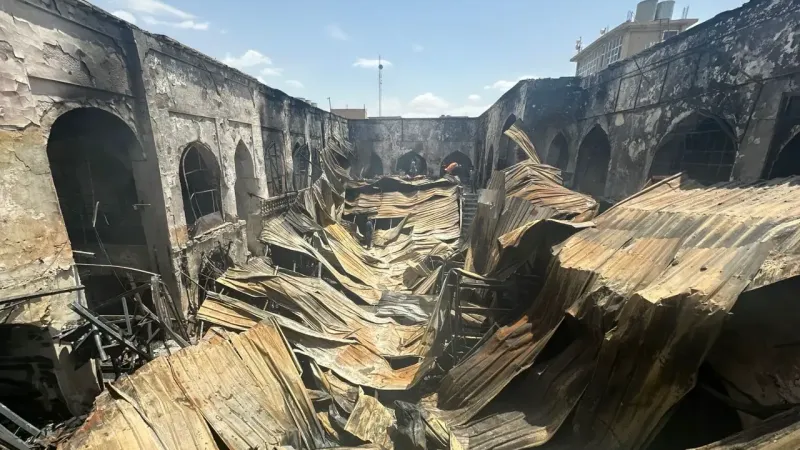Büyük Çarşı'da yangın Büyük Çarşı'da yangın