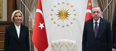 Cumhurbaşkanı Erdoğan, Gagavuz Özerk Yeri Başkanı Vlah’ı kabul etti