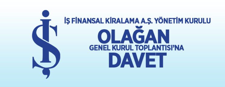 2020 yılı Olağan Genel Kurul Toplantısı’na davet
