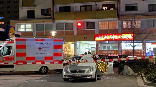 Almanya’da  Türklere ait kafe ve büfeye  saldırı: 11 ölü