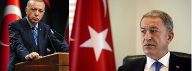 Cumhurbaşkanı Erdoğan, Bakan Akar’dan düşen helikopter hakkında bilgi aldı