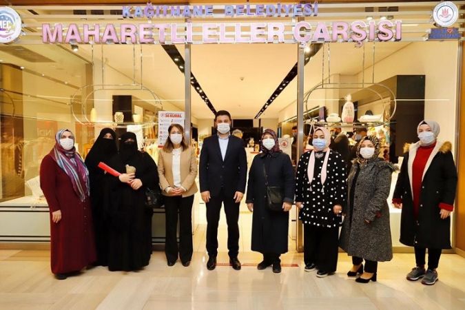 Kağıthane Belediyesi kadın girişimcileri destekliyor