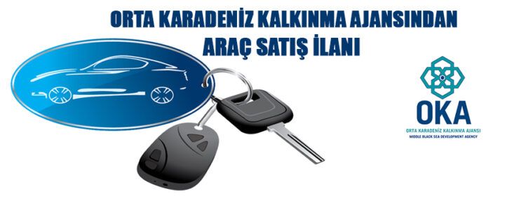 Orta Karadeniz Kalkınma Ajansı tarafından 4 adet araç ihale ile satılacaktır