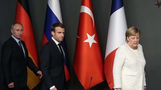 Merkel ve Macron’dan Putin’e, İdlib’de çatışmaların son bulması çağrısı