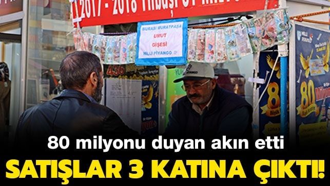 80 milyonu duyan akın etti! Satışlar 3 katına çıktı