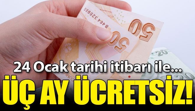 3 ay ücretsiz…