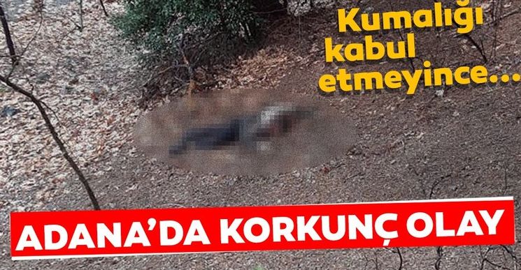 Kumalığı kabul etmeyince başını taşla ezerek öldürdü!