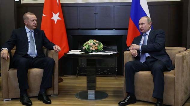 Erdoğan, Rusya Devlet Başkanı Putin ile telefonda görüştü