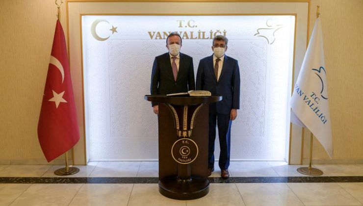 BİK Genel Müdürü Rıdvan Duran’dan Van Valisi Mehmet Emin Bilmez’e ziyaret