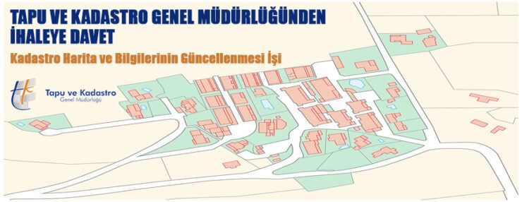 Kadastro harita ve bilgilerinin güncellenmesi hizmeti alınacaktır