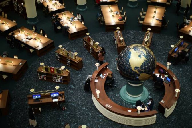 Millet Kütüphanesi’den ilk fotoğraflar