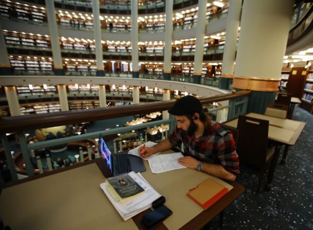 Millet Kütüphanesi’den ilk fotoğraflar