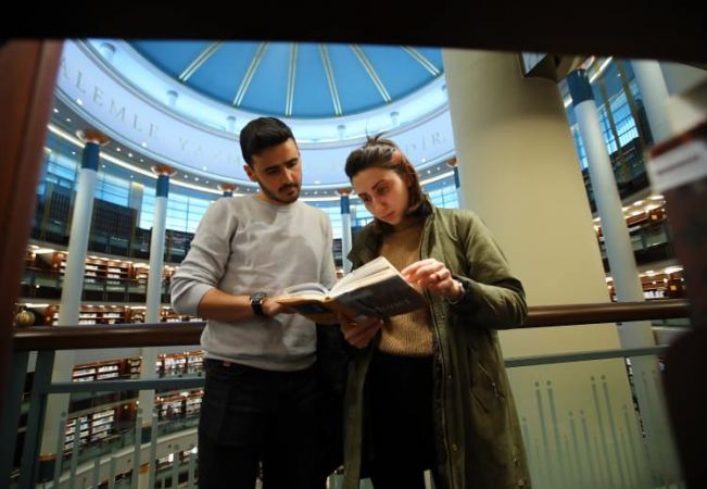 Millet Kütüphanesi’den ilk fotoğraflar