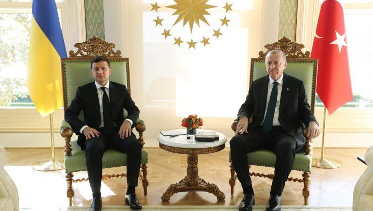 Cumhurbaşkanı Erdoğan, Ukrayna Devlet Başkanı Zelenskiy ile ortak basın açıklaması düzenledi
