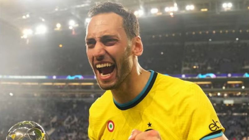 TFF’den Hakan Çalhanoğlu’na tebrik