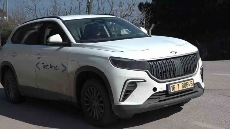 Togg Bursa yollarında böyle görüntülendi Togg Bursa yollarında böyle görüntülendi