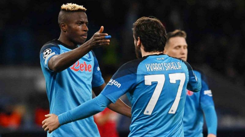 Napoli, Şampiyonlar Ligi’nde ilk kez çeyrek finalde