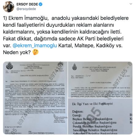 CHP’li belediyeler neden yok? İmamoğlu’ndan AK Partili belediyelere sansür