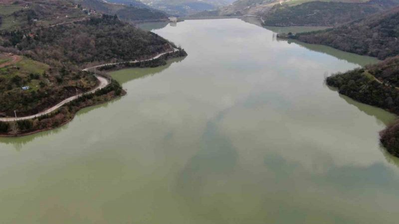 Yuvacık Barajı yüzde 95 doldu, kapaklar açıldı Yuvacık Barajı yüzde 95 doldu, kapaklar açıldı